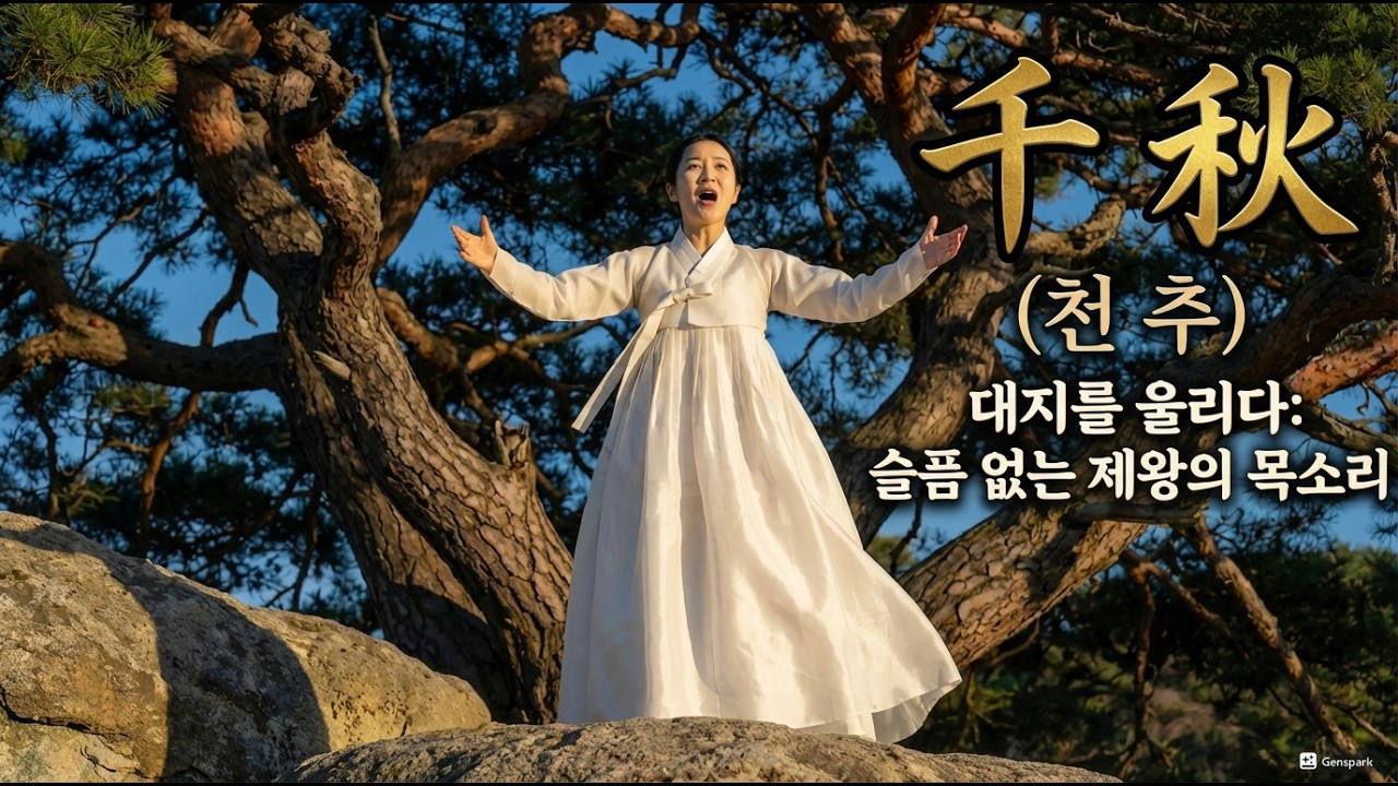 전율주의! 국악의 위엄이 이 정도였나? 슬픔 걷어낸 판소리의 압도적 기개, '천추(千秋)'