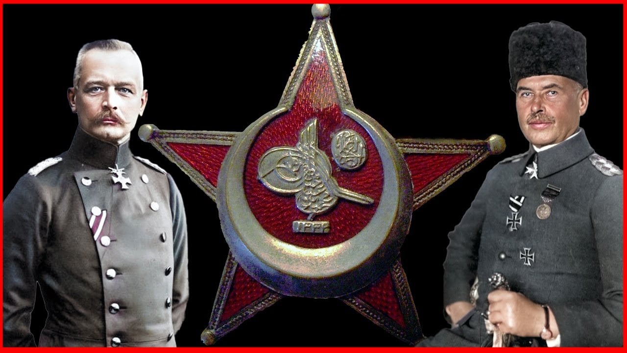 1916-18 Deutsches Asienkorps/Yıldırım - deutsche und türkische Soldaten gegen England und Frankreich