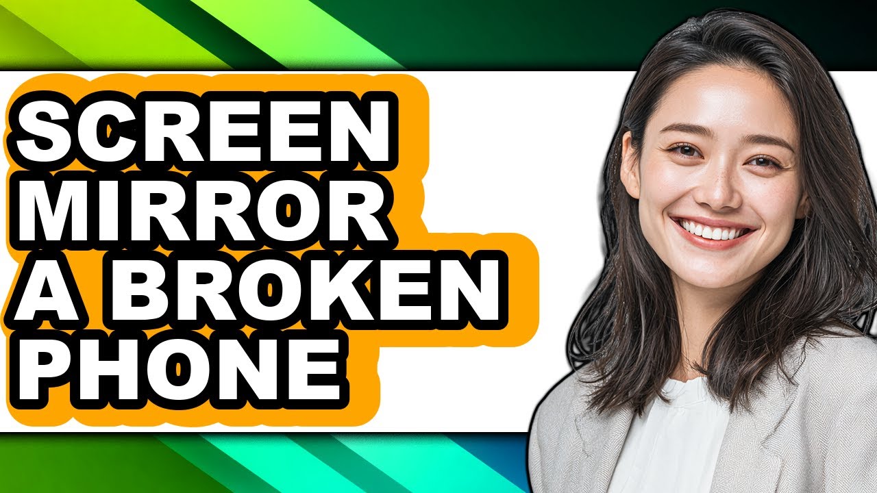 How to Screen Mirror a Broken Phone - Step by Step