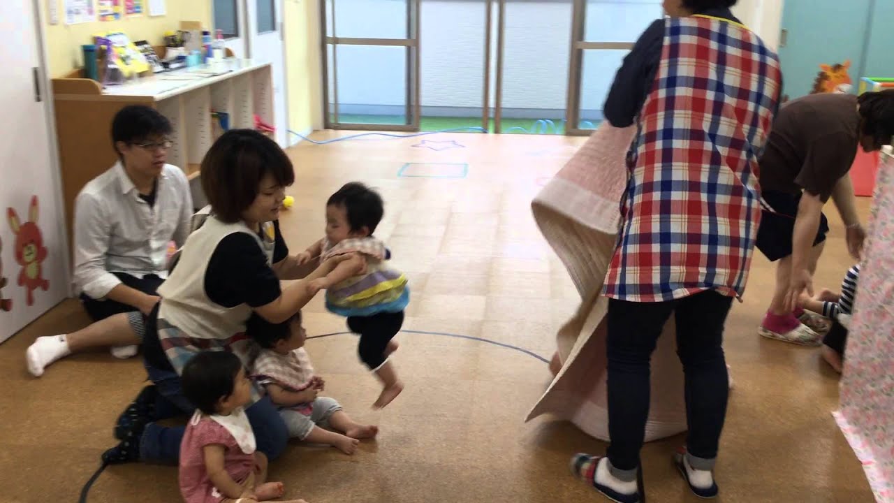 保育園★地震の避難訓練！未満児さんも頑張りました！英語学童保育も！松山市立花