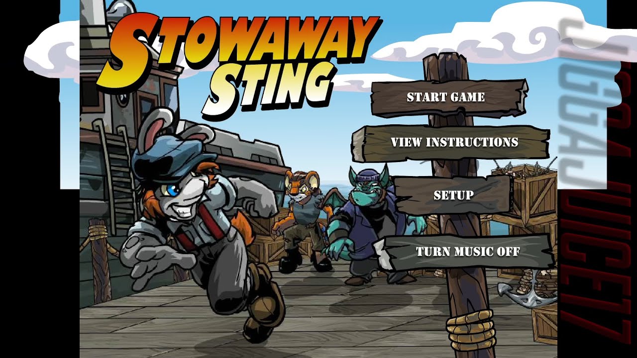 Stowaway Sting Flash Game by Neopets (No Commentary)
