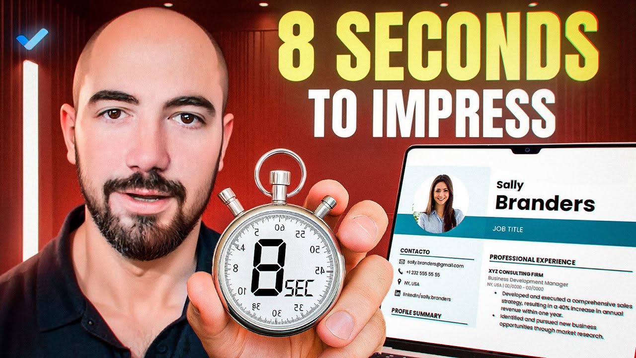 They Read Your CV in 8 Seconds - Here’s What They Look For