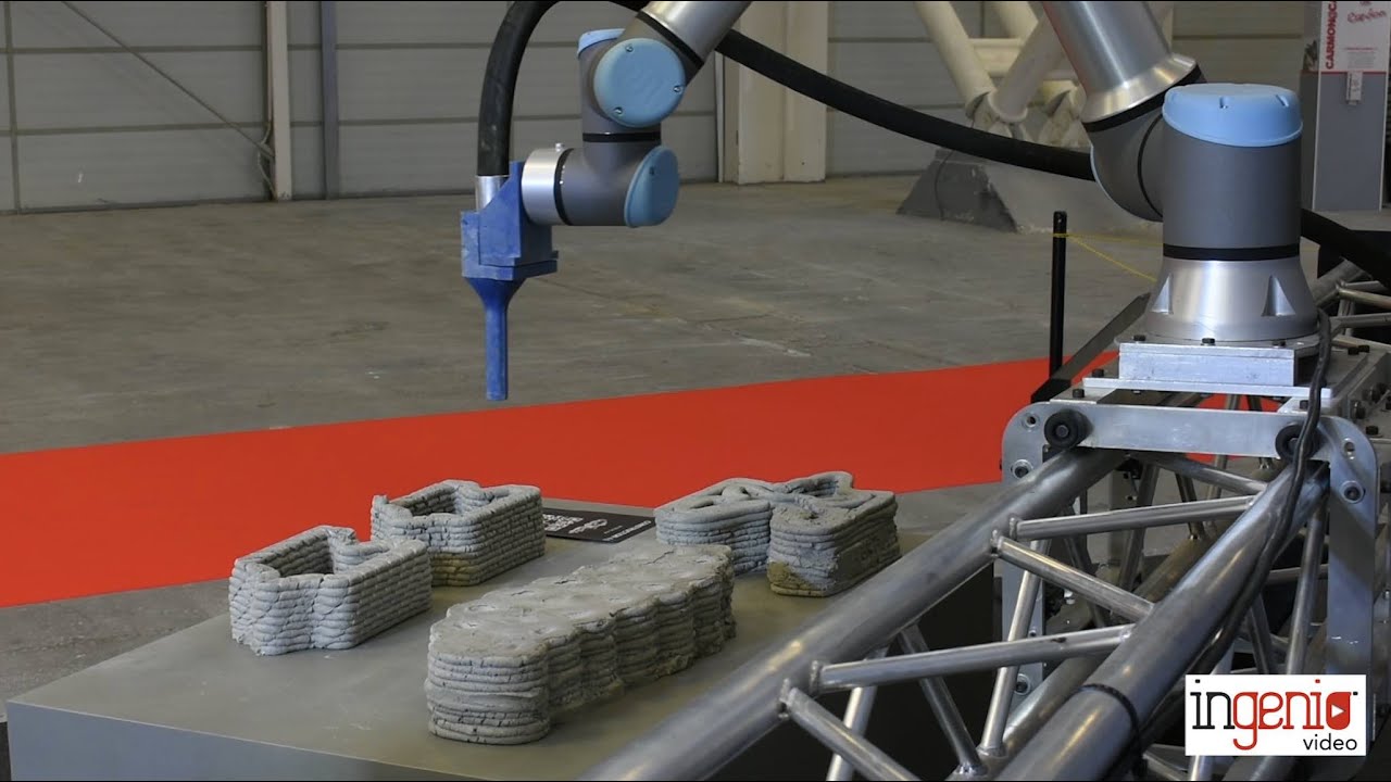 Le nuove frontiere della stampa 3D in edilizia grazie all'uso dei robot antropomorfi