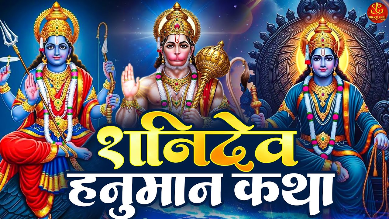 Hanuman Shanidev Katha श्री हनुमान और शनिदेव की कथा सुनाते है ~ जय महावीर हनुमान जय शनिदेव भगवान
