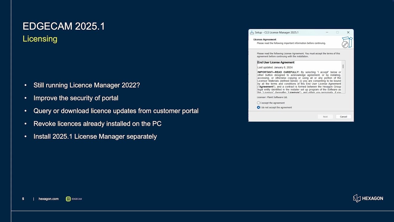 EDGECAM 2025.1 what's new webinar