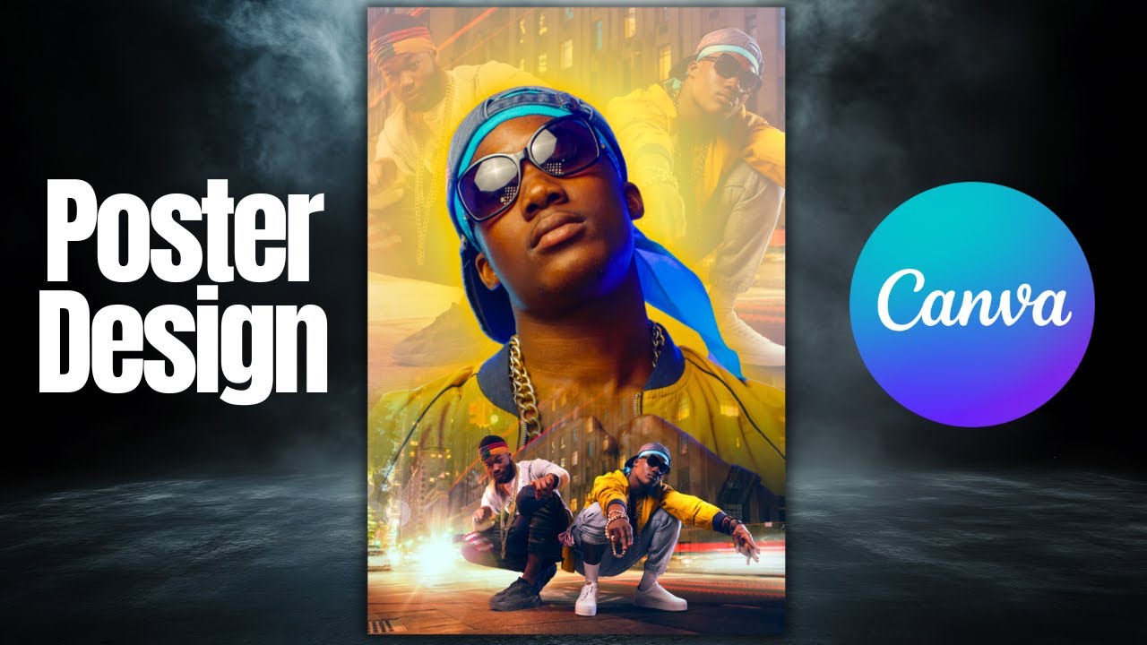 Canva Poster Design Tutorial | Stunning Blending Effects for Eye-Catching Designs