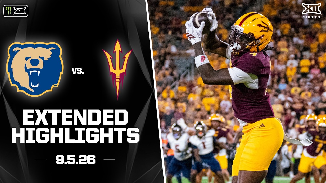 Morgan State vs. Arizona State Extended Highlights | 2026 Monster Energy Big 12 Football