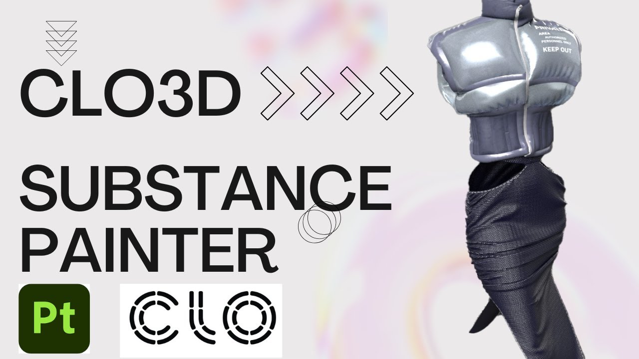 CLO3D to Substance Painter Made EASY for Beginners!