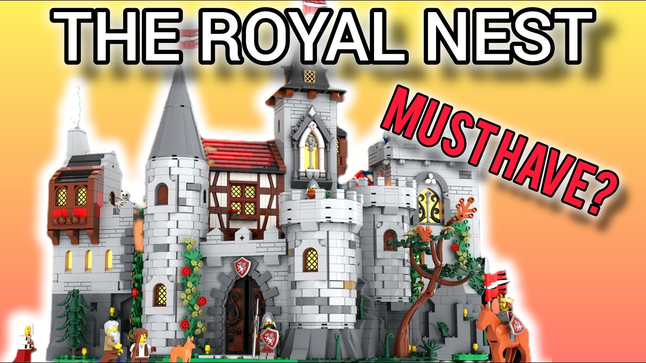 BrickLink только что анонсировали НОВЫЙ набор с замком! | Первый взгляд на Royal Nest