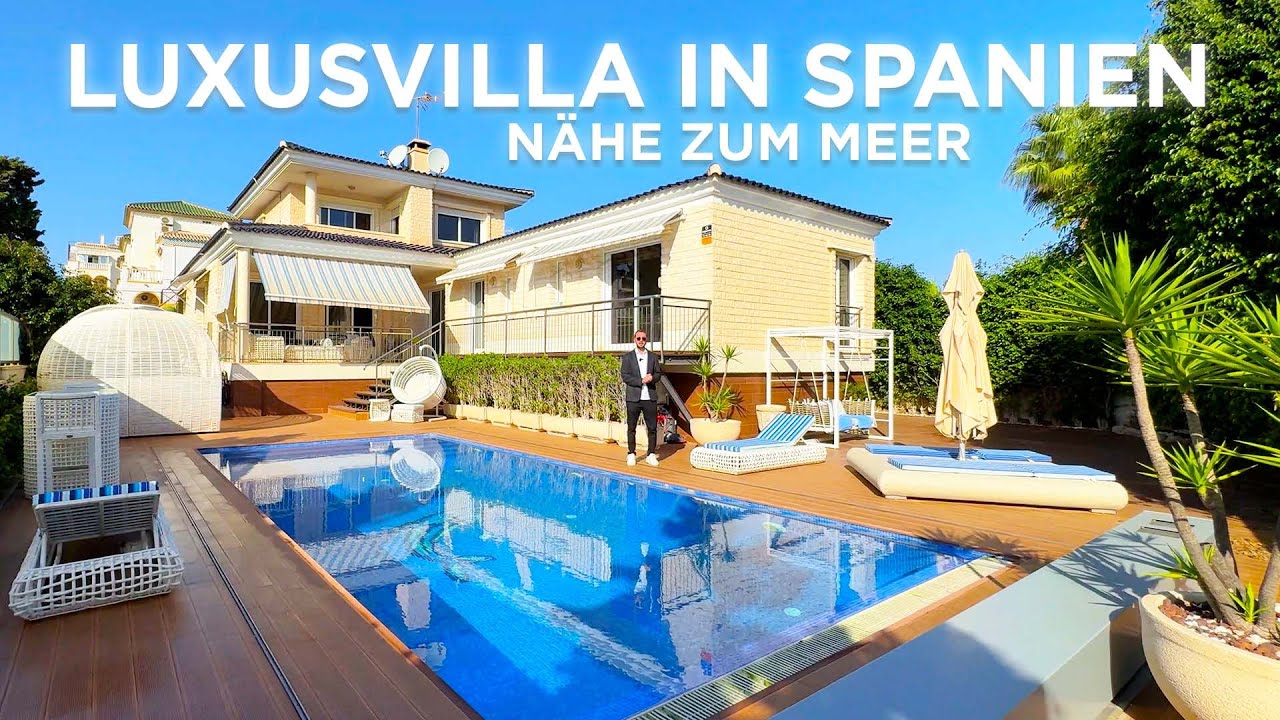 Villa kaufen in Spanien 🏡🌞 Villa in La Mata 200 Meter vom Strand entfernt mit Schwimmbad