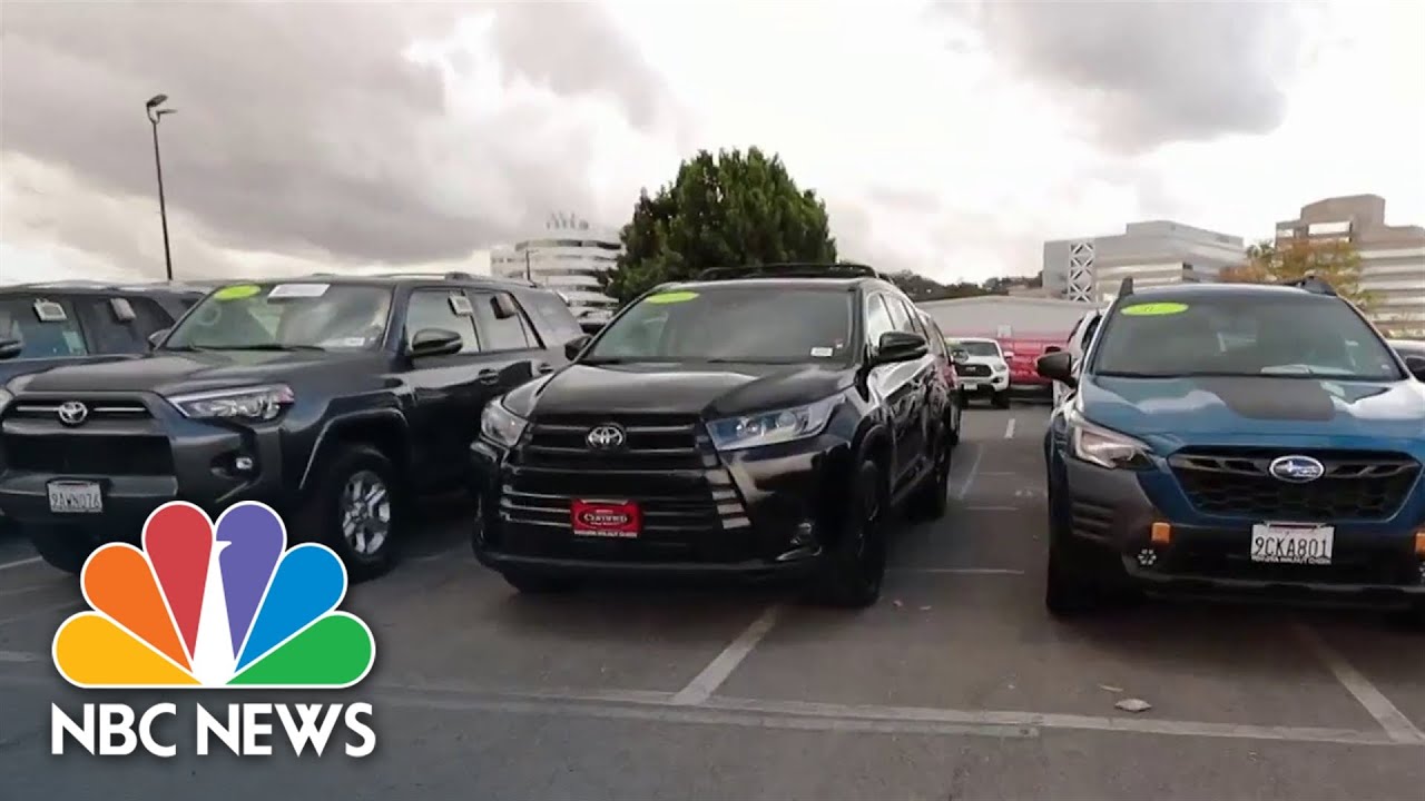 Car Prices Decrease After Peaking In July