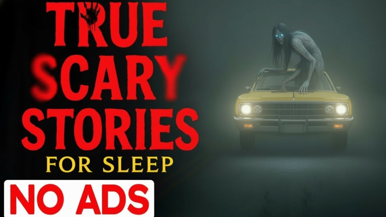 NO ADS 🛑 TRUE Scary Stories for Sleep (4 Hours) | Gentle Rain Sounds | Black Screen | Vol 19