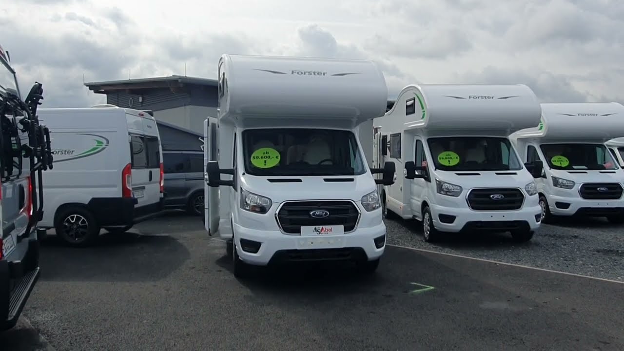 Cheap motorhome with overcab. Forster A699 EB