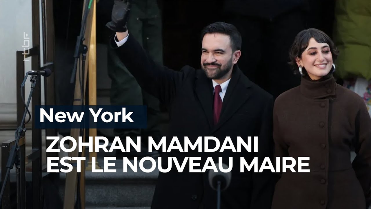 &Eacute;tats-Unis : Zohran Mamdani &agrave; la t&ecirc;te de New York - RTBF Info