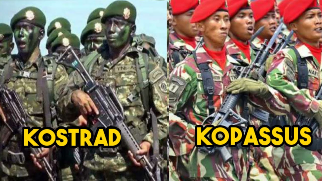Beda Kostrad dan Kopassus