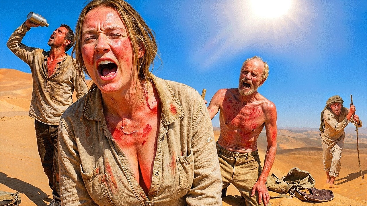 Os fugitivos de uma prisão devem caminhar por 400 dias ou enfrentar pelo deserto ou serão mortos