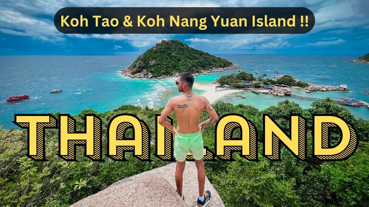 Koh Tao And Koh Nang Yuan Day Trip From Koh Samui | Perfect Island Hopping Thailand Vlog
