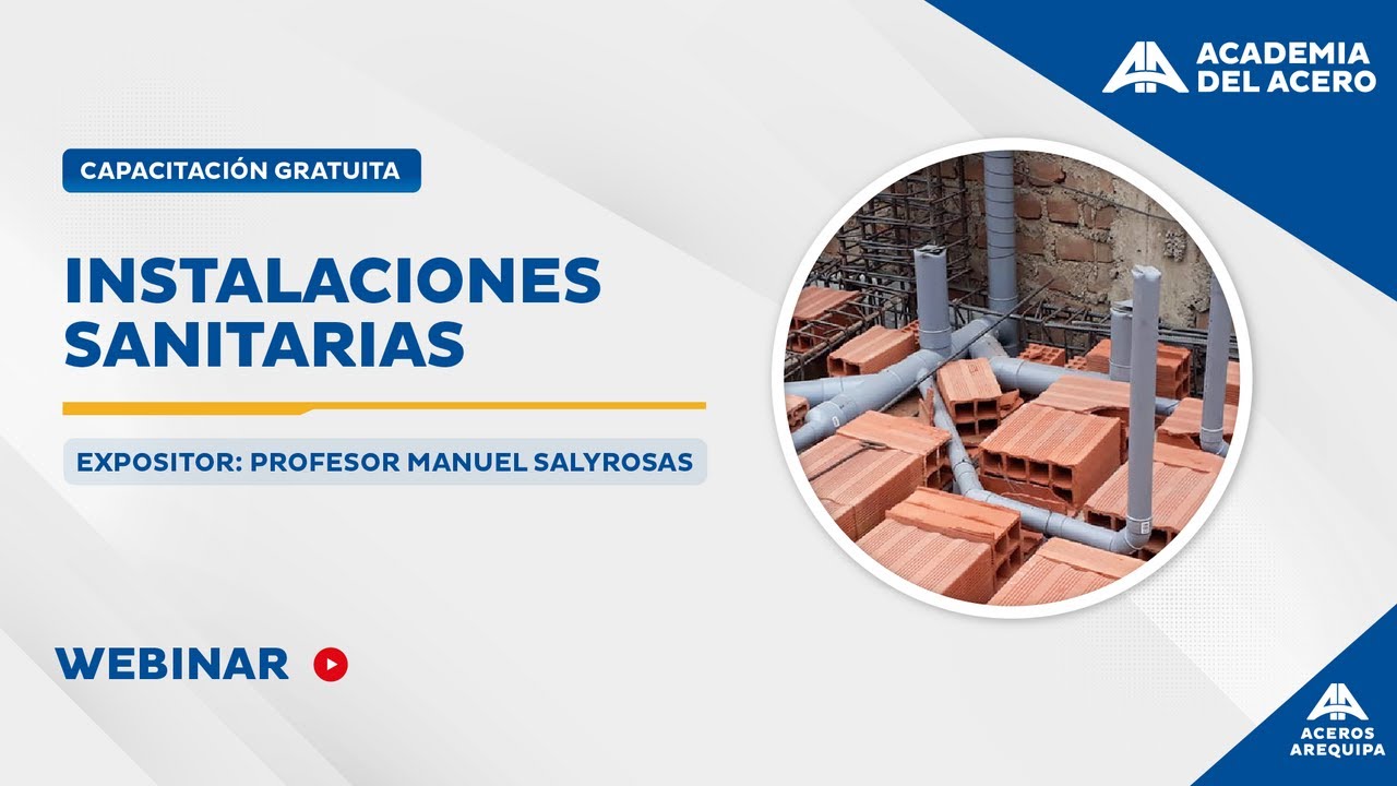 Sesión Online | Instalaciones Sanitarias