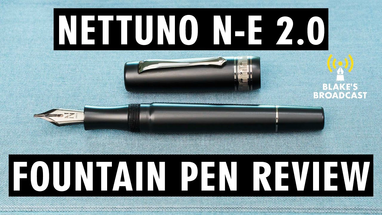 Nettuno N E 2.0 Fountain Pen Review 4k