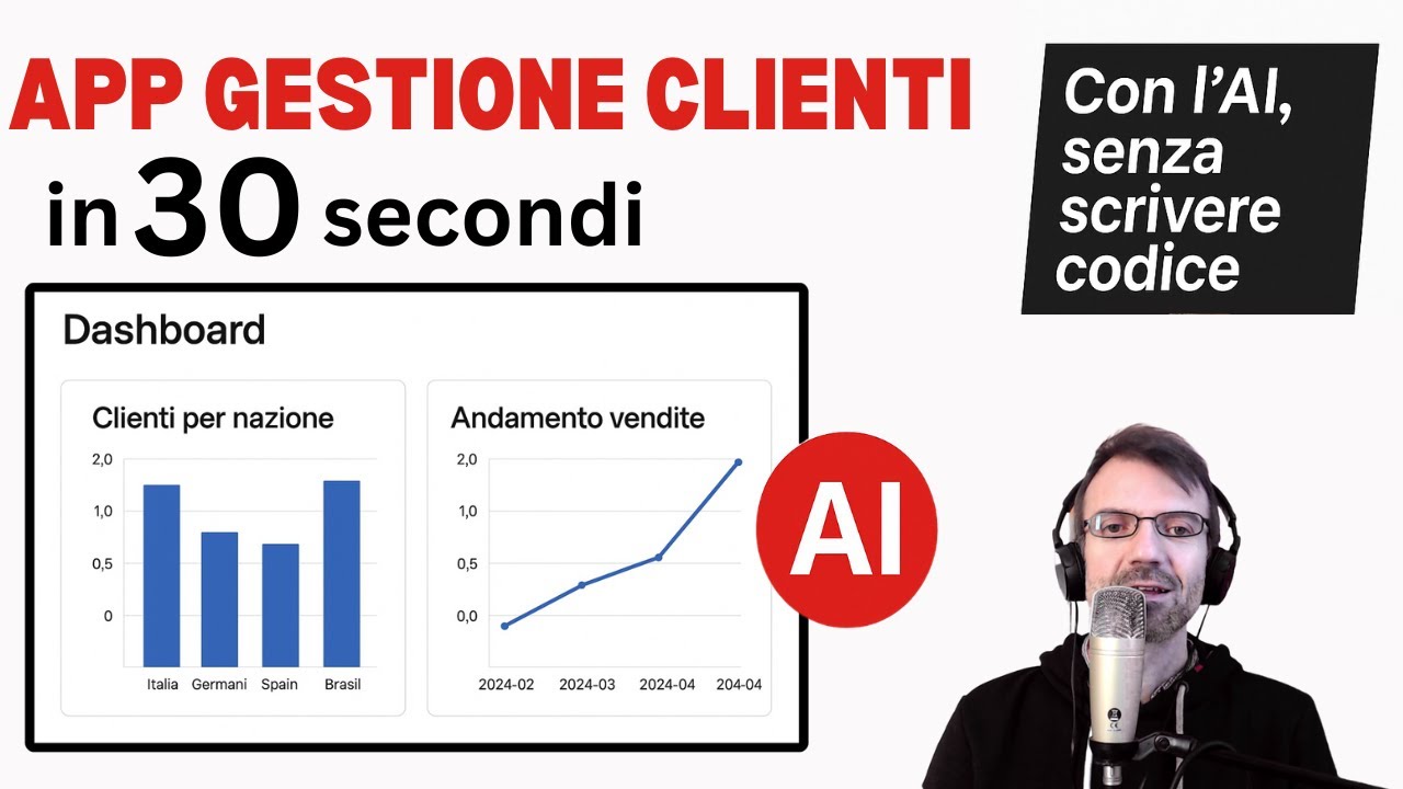 Creare un CRM con l'AI (no-code, senza programmare)