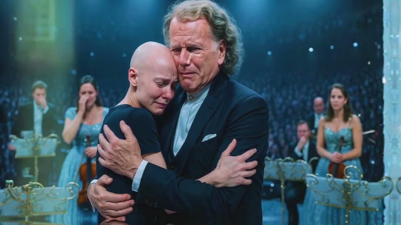 UMIERAJĄCA FANKA WCHODZI NA SCENĘ PO RAZ OSTATNI... WTEDY ANDRÉ RIEU NIE WAHA SIĘ I ROBI TO...