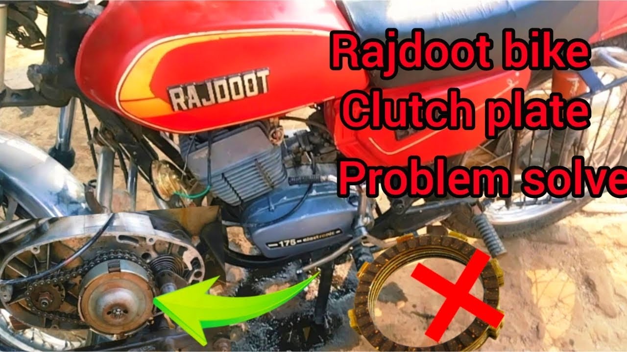 Rajdoot bike clutch plate fitting//how to rajdoot bike clutch plate problem solve