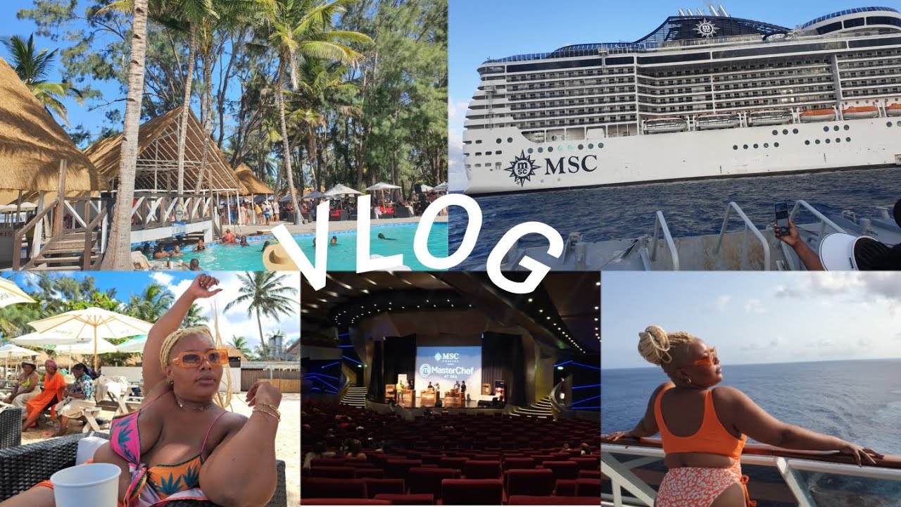TRAVEL VLOG:MSC CRUISE TRIP|DURBAN TO MOZAMBIQUE|WHAT TO EXPECT ON A CRUISE FIRST TIME|SA YOUTUBER