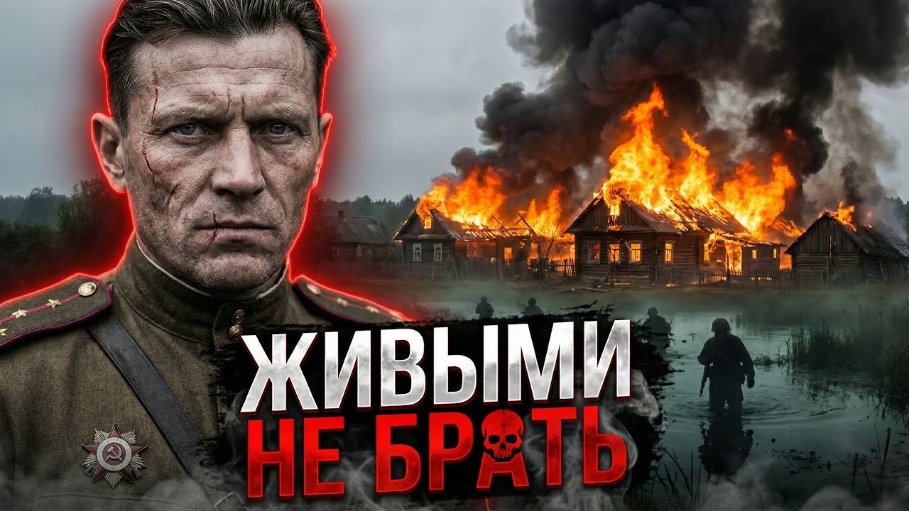 ОНИ СОЖГЛИ ДЕРЕВНЮ ВМЕСТЕ С ЛЮДЬМИ! Как волкодавы СМЕРШ нашли карателей в болотах и ОТОМСТИЛИ...