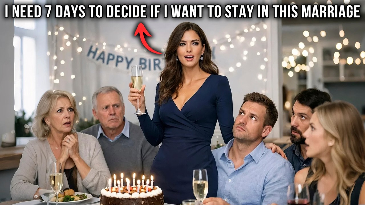 On My Birthday My Wife Said She Needed 7 Days to Decide If She’d Stay Married—So I Filed First