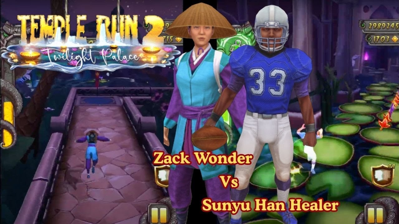 Temple Run 2 Twilight Palace Map Temple Run 2 Sunyu Han Healer Vs Zack Wonder Gameplay
