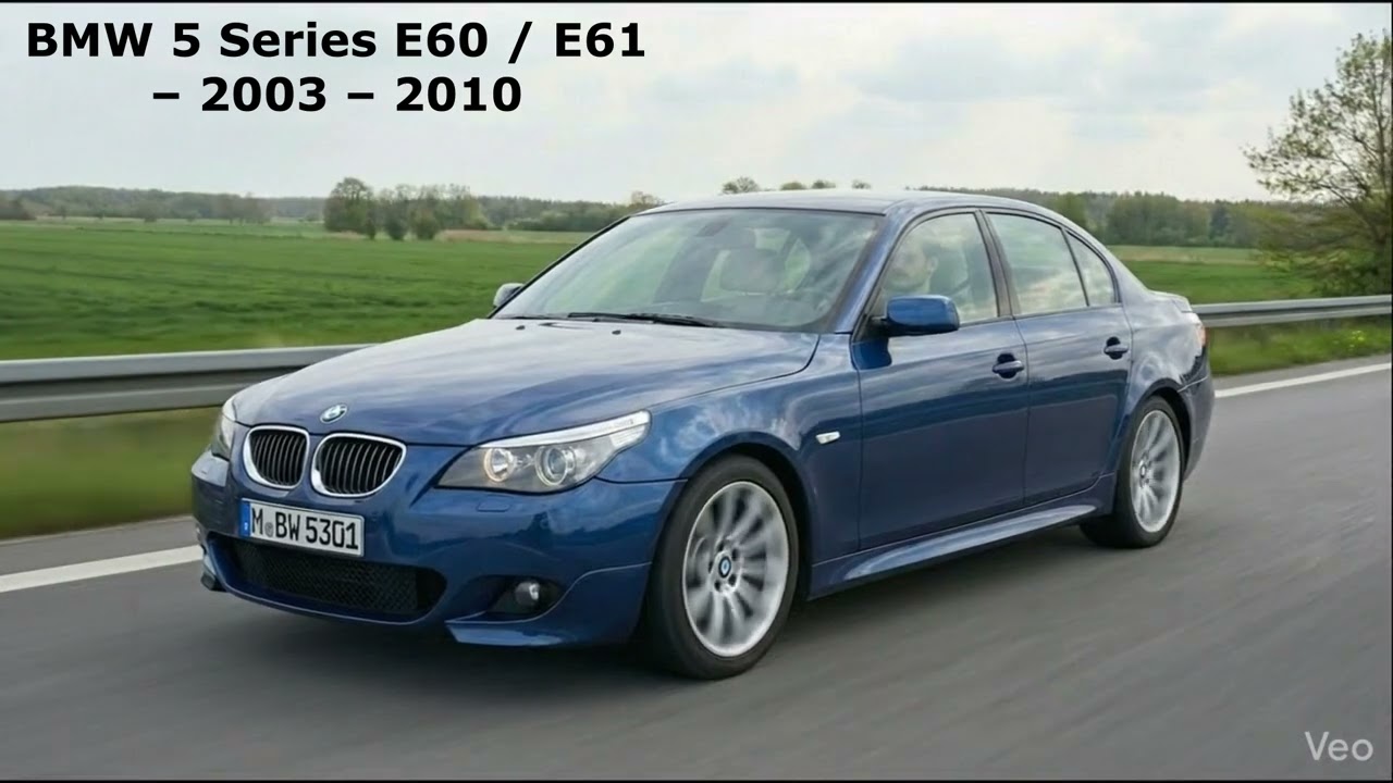 BMW 5 Series Evolution – From E12 to G61