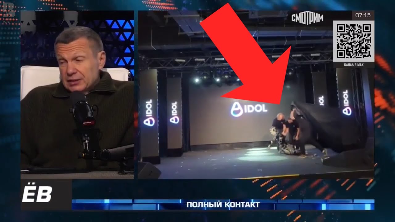 Kremlin TV Meltdown: Solovyov's Furious Rant on Russia's Failed Robot