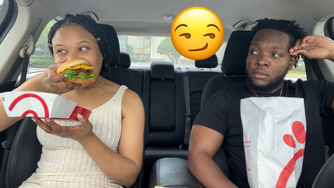 SAYING I’M NOT HUNGRY AND THEN EATING MY BOYFRIENDS FOOD *GONE WRONG*