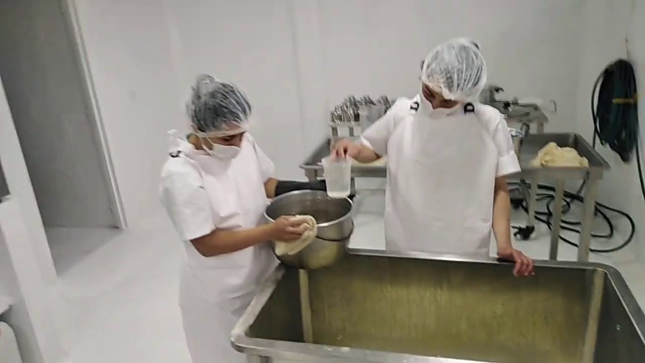 8. Lavado de cuajada