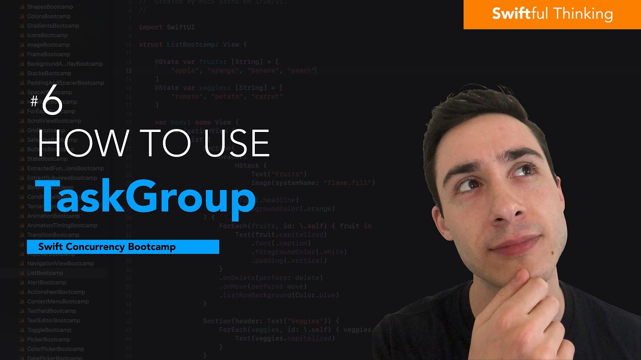 How to use TaskGroup to perform concurrent Tasks in Swift | Swift Concurrency #6