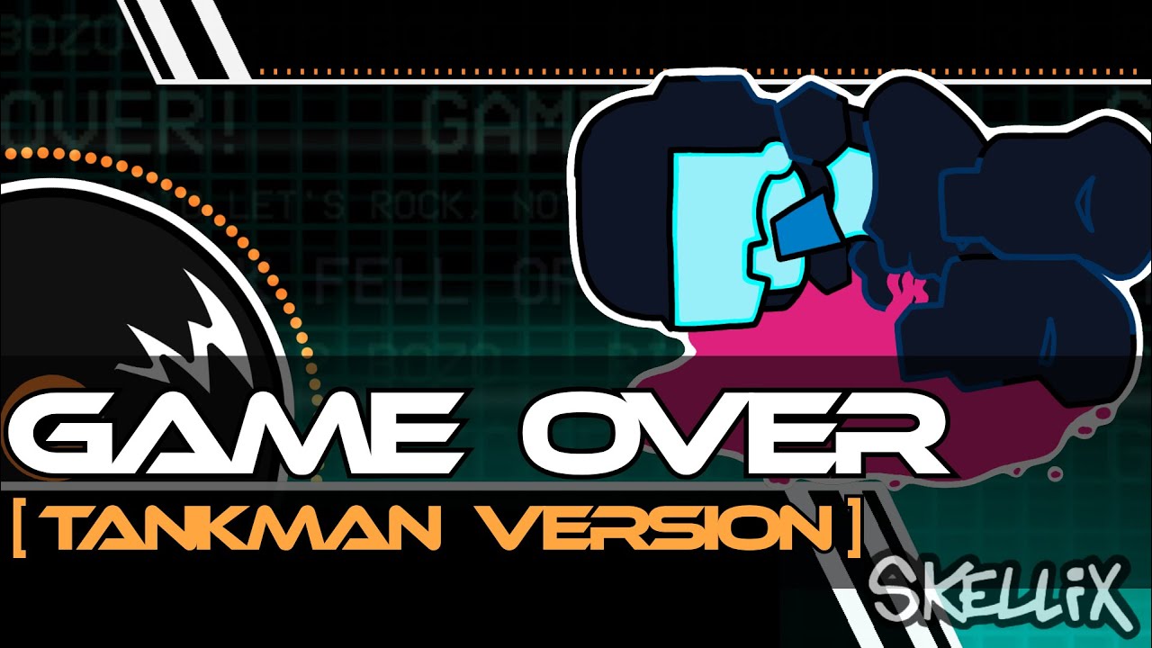 FNF Game Over (Tankman Mix) [Animation + Visualizer]