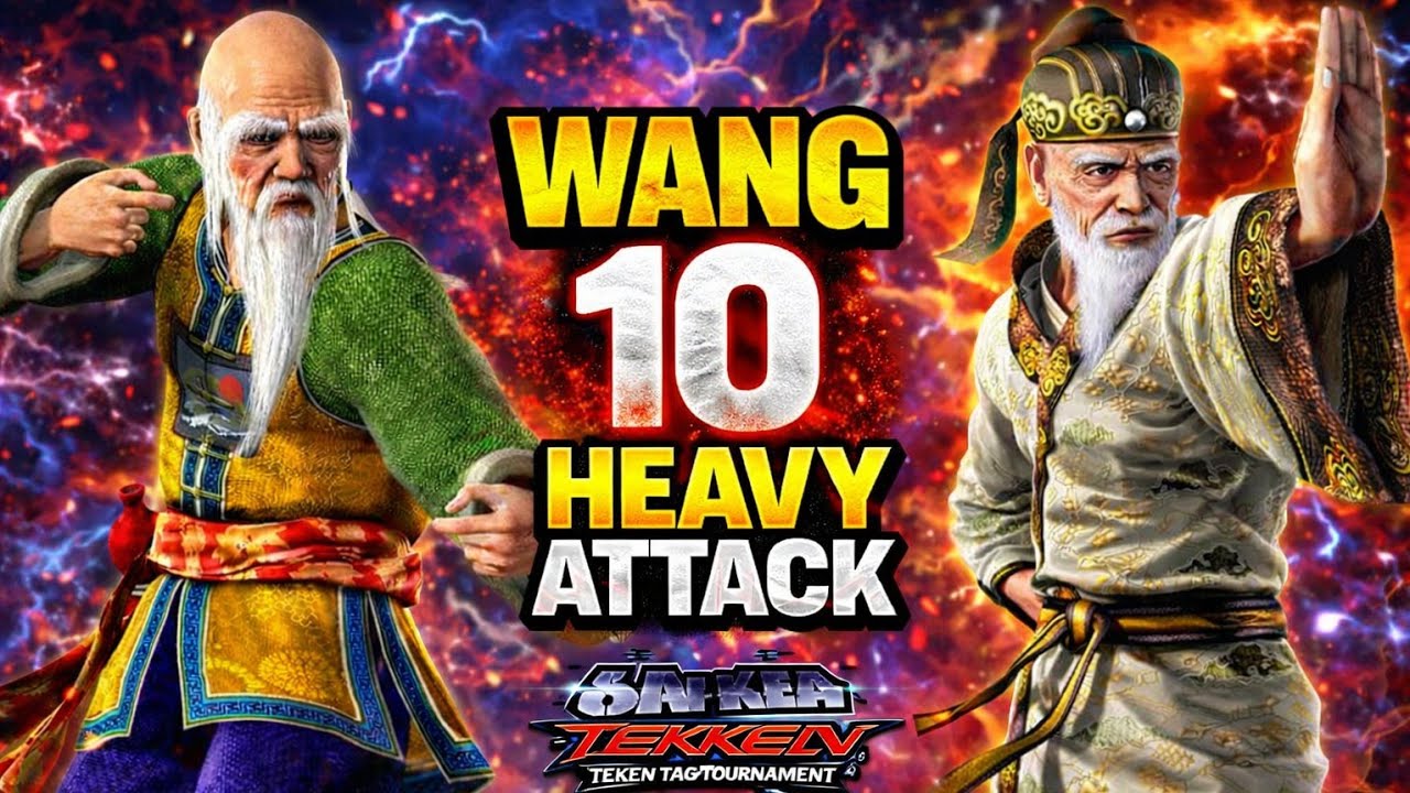 Wang Jinrei Old But Dangerous 💀 | Heavy Attack King | Tekken Tag Tournament