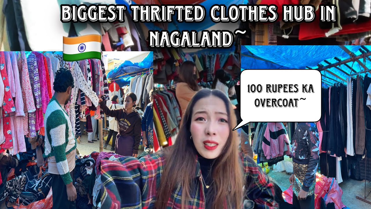 Крупнейший центр подержанных товаров в Нагаланде 🇮🇳 || Здесь можно купить одежду по цене от 10 ру...