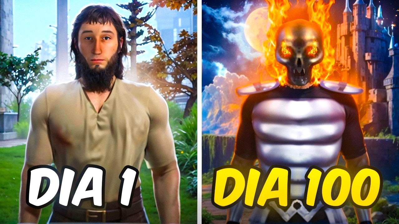 Jugué 100 Días de un MMORPG Abandonado
