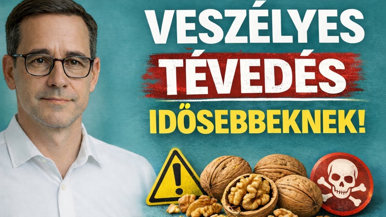 Eszel diót 60 felett? Kerüld el ezt az 5 veszélyes hibát! | Egy orvos elmagyarázza