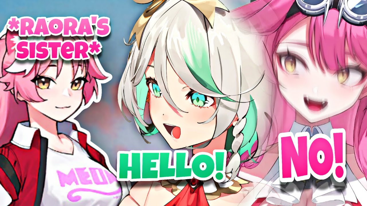 Raora's sister entered her room while streaming with Cecilia, Cecilia :  [HololiveEN]