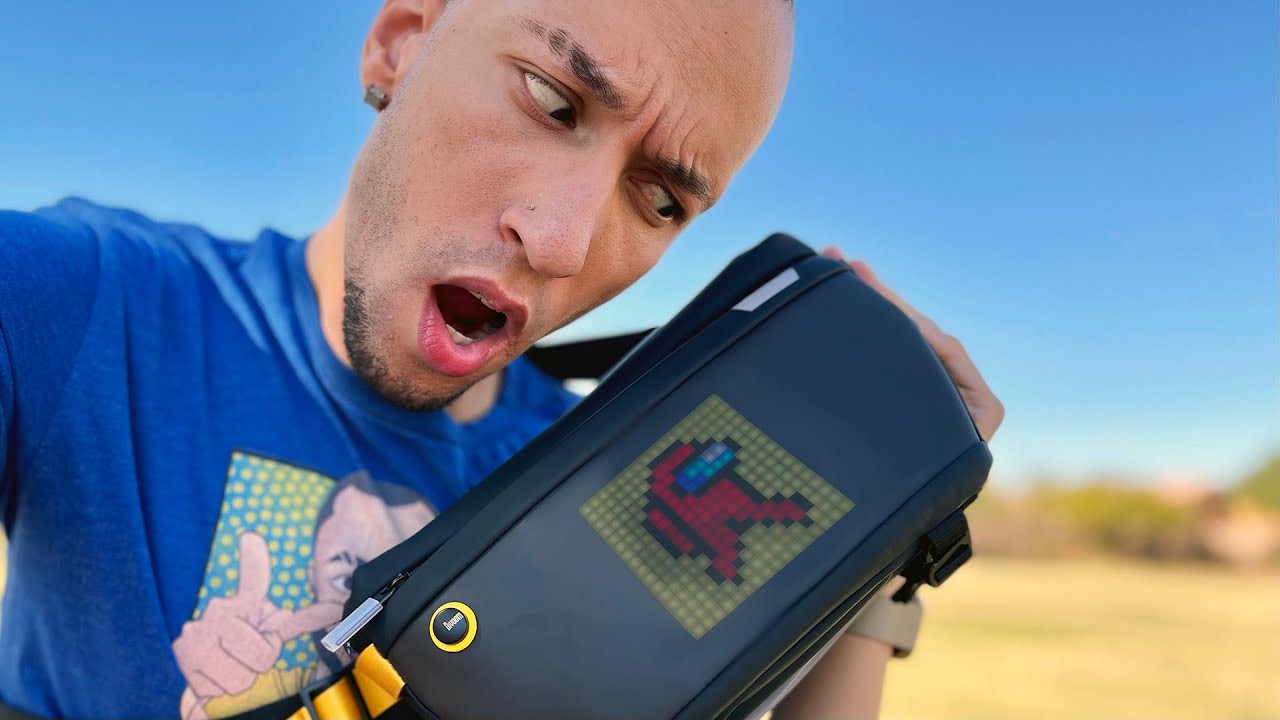 Divoom Pixoo Sling Bag: The First Smart Sling For The Urban Life
