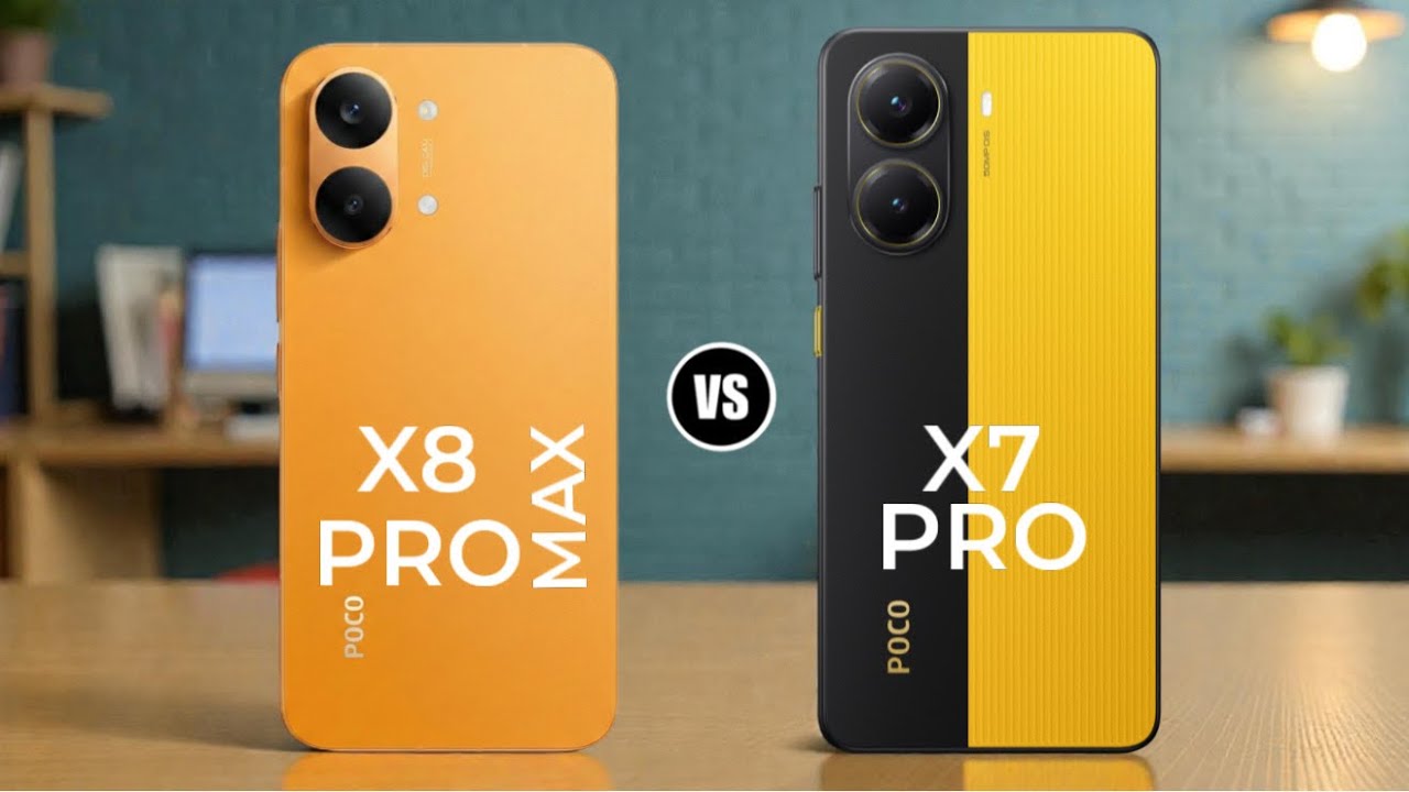 Poco X8 Pro Max vs Poco X7 Pro