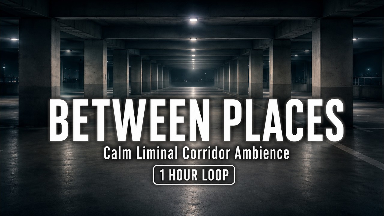 Between Places | Calm Liminal Corridor Ambience (1 Hour Loop)