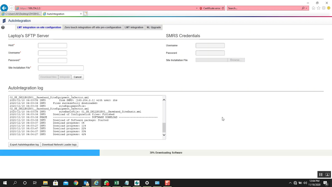 How to script installation in Baseband 6630 or 5216 or 5212