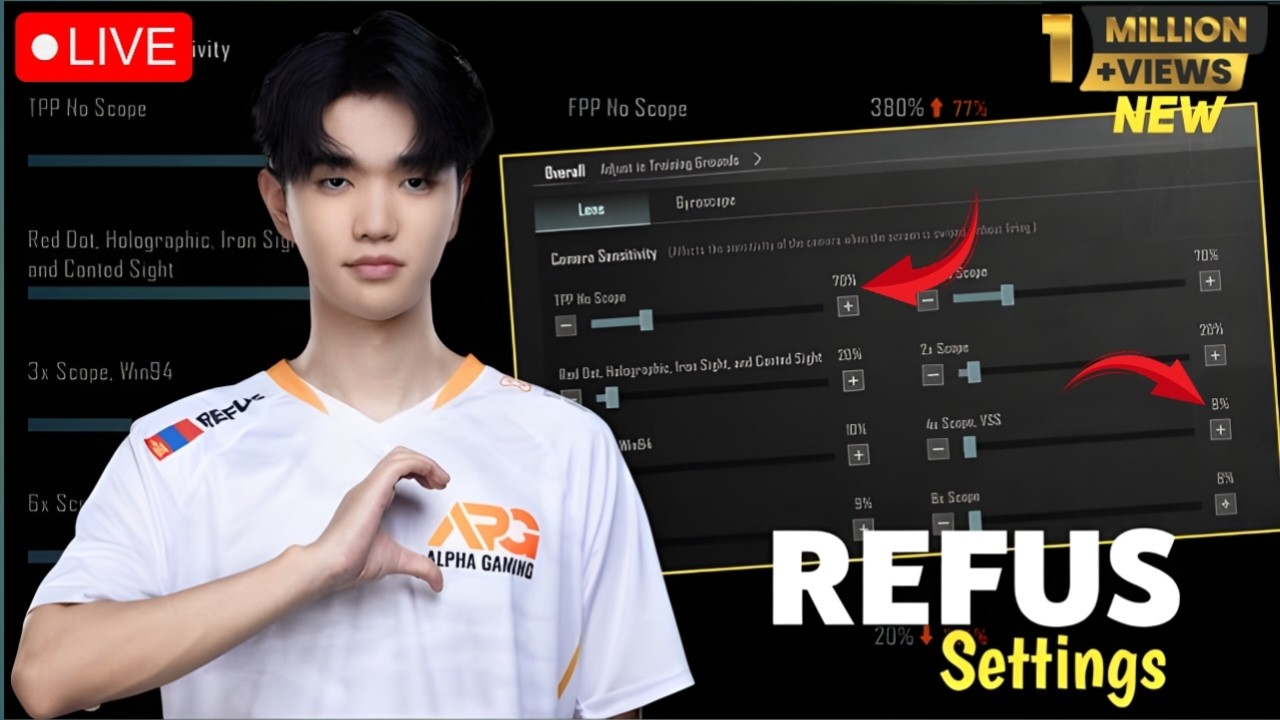 REFUS SENSITIVITY UPDATE 4.2 | REFUS ALL SETTINGS REVEALED | PUBG / BGMI 2026