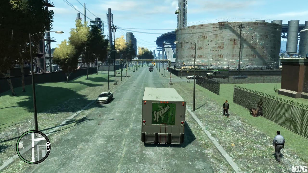 Grand Theft Auto 4 - Vapid Benson - Gameplay (PC UHD) [4K60FPS]