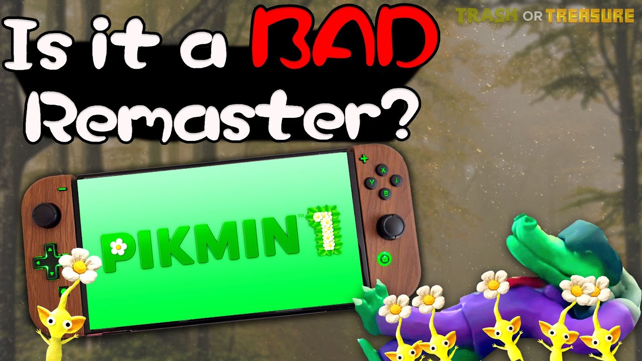 Is Pikmin 1 BAD? Analyzing The Pikmin 1 Remaster (Nintendo Switch)