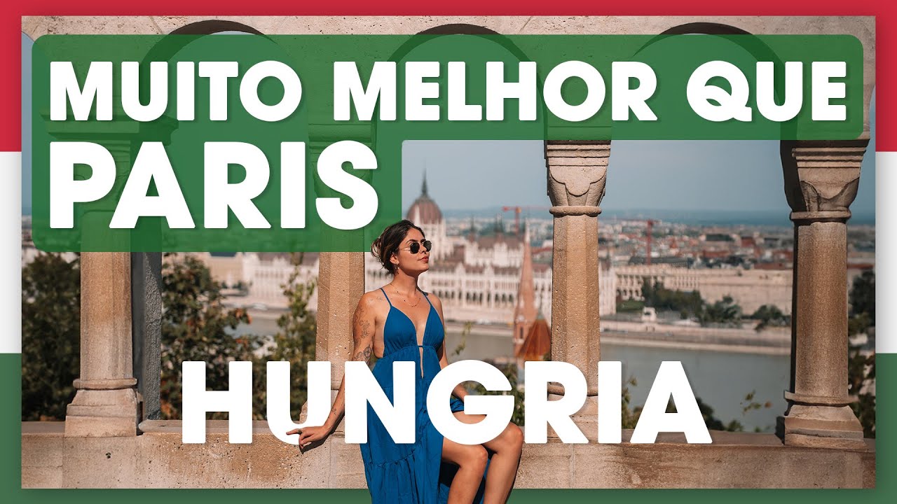 A CIDADE mais BONITA da Europa fica na HUNGRIA - Budapeste