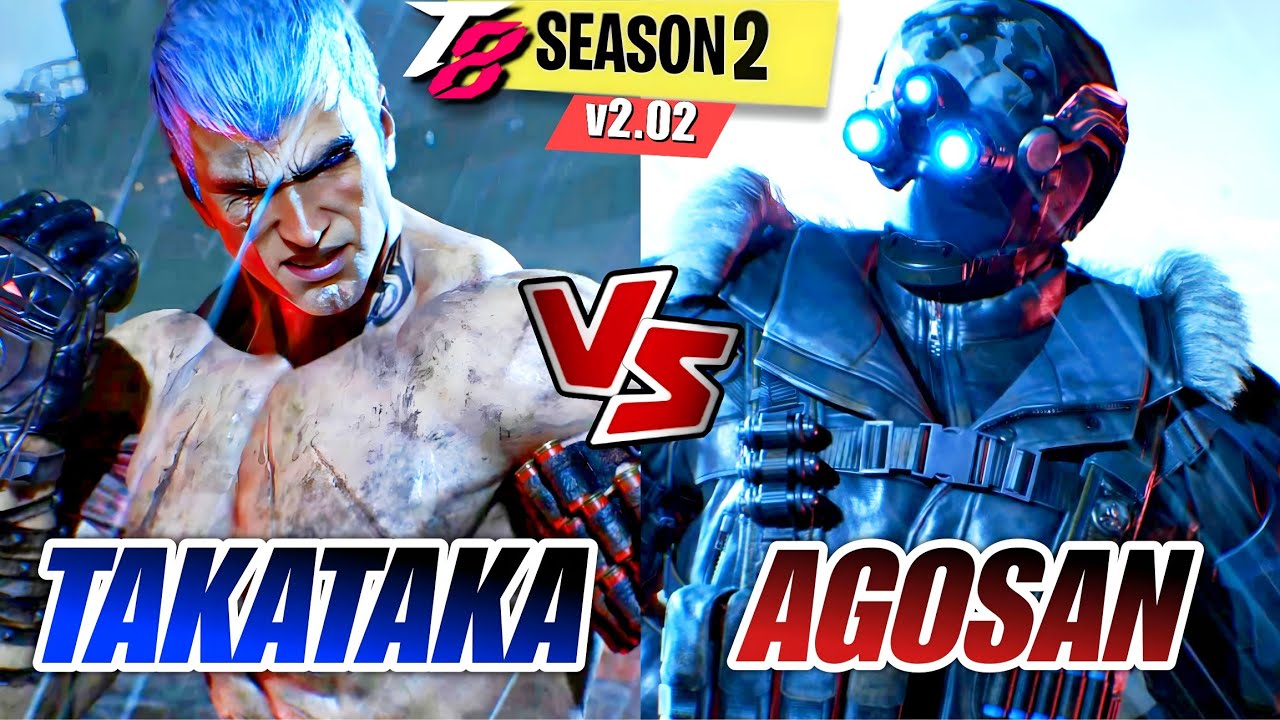 Tekken 8 High Level Matches ▰ TAKATAKA (Bryan) vs AGOSAN (Dragunov)
